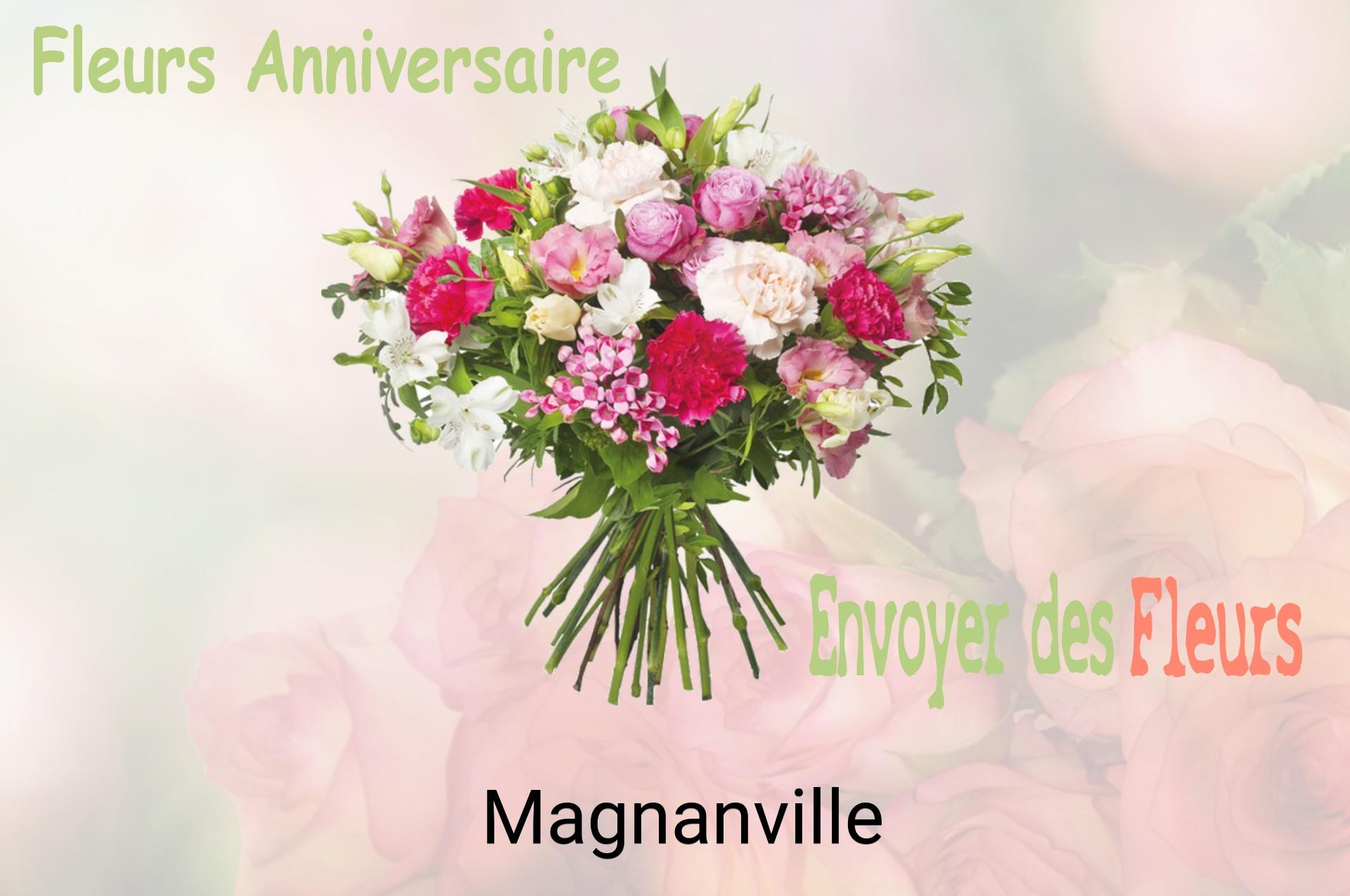 Bouquet de fleurs d’anniversaire livré à Magnanville