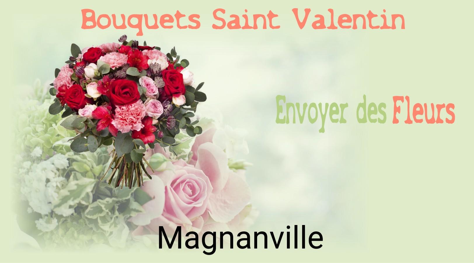 Roses de Saint-Valentin livrées à Magnanville